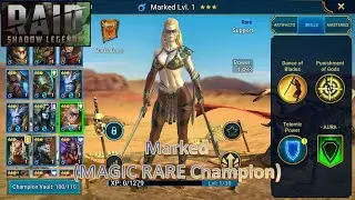 [*/\*] RAID: Shadow Legends - Unlocking Marked (MAGIC RARE Champion)