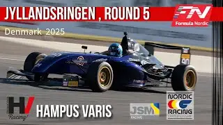 Formula Nordic F4, Roller coaster race weekend for Hampus Varis at Jyllandsringen, Denmark 🇩🇰