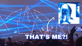 Alan Walker - Alone ft. Anne Gurdun LIVE [London 22-3-2025 Alexandra Palace] MY PHOTO ON THE SCREEN