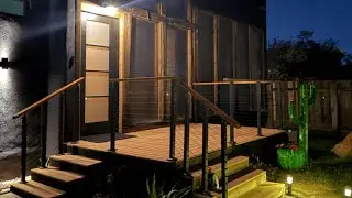 ✨ DIY Cable Railing with Wooden Handrail &mdash; Create Your Own Style!