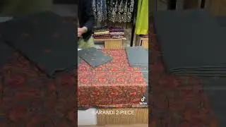 2Piece Embroidered Karandi Suit |New Bareeze Collection 2023 #foryou #fashion #bareeze #online
