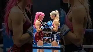 Pink-Haired Fury: She Beat Her Down Without Mercy