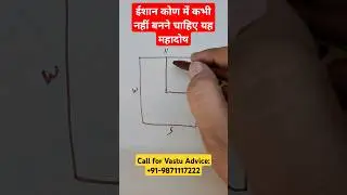 northeast corner vastu, vastu for northeast direction, vastu for home #वास्तु #vastushastra #home