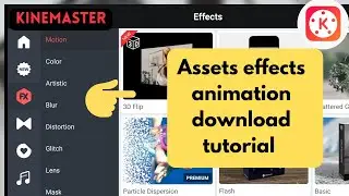 KineMaster men assets kese download kren | KineMaster assets store tutorial