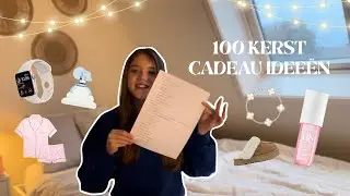 100 + KERSTCADEAU IEDEEËN 🎄 • Yaels Leven