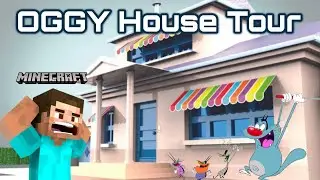 I Change Oggy House in Luxury House | House Tour #minecraft
