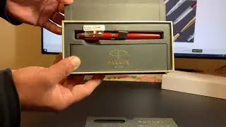Parker Sonnet Fountain Pen Unboxing #parker #unboxing #fountainpen #parkersonnet
