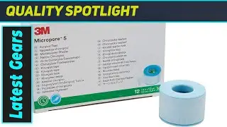 3M Micropore Silicone Medical Tape: Amazing Gentle Securement!
