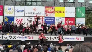 40 総踊り 南部DEせんべい -YOSAKOIさんさ 総踊り-「みちのくYOSAKOIまつり 2023 日曜日 市民広場」