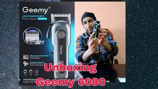 Geemy#Unboxing and Review # Geemy Rechargeable Hair Clipper #GM6080#ratherrayees review#unboxing