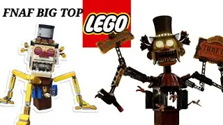 LEGO FNAF Big Top build Tutorial Secret Of The Mimic FNAF Lego || How to Build ||