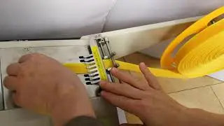 120-C computer automatic Cloth belt Oblique hot cutting machine tape zipper Nylon webbing elastic