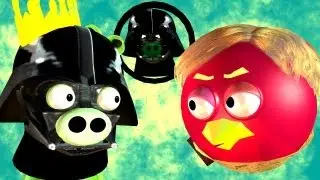 Game-Mashup: ANGRY BIRDS STAR WARS -  MORTAL KOMBAT part2 ♫ 3D animated ☺ FunVideoTV - Style ;-))