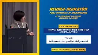TOPIC 1: Fallo a anti-TNF ¿cuál es el siguiente?