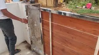 Latest HPL Sheet Gate Design | SS Modern Main Gate 2025#subscribe #viral 