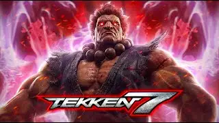 TEKKEN 7 Defeating 10 STAR AKUMA with PERFECT! Hardest Difficulty No Lasers my Strategy and Method