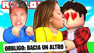 GIOCHIAMO A OBBLIGO O VERITÀ CON I NOSTRI AMICI SU ROBLOX! *Bacio*