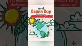 world ozone day whatsapp status|happy world ozone day status #ozoneday #shorts  #viral #ytshorts