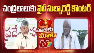 YV Subba Reddy Counter to CM Chandrababu Over Thirumala Ghee Issue | NTV Telugu