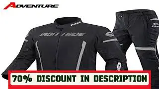 #Motorcycle Jacket Waterproof Motorcross Jacket Pants Moto Jacket Windproof Riding Motorbike Clothe