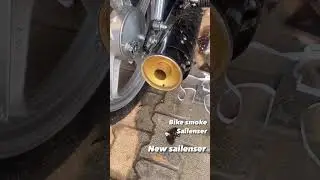 splendor smoke silencer old model #splendor #splendormodified #silencer #bikemaster07 💫💫📯