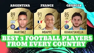 FIFA 25 | TOP 3 BEST PLAYERS OF EVERY COUNTRY IN EA FC 25 #1