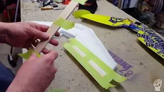 Defiant 28 Build Video 4-2 &ndash; Goop Hinges