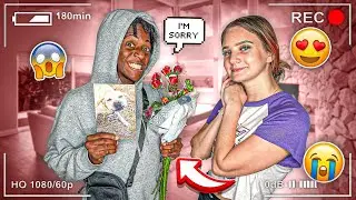 Я СДЕЛАЛА БЕЛОМУ СЮРПРИЗ С ЦВЕТАМИ И ОТКРЫТКОЙ (НО ЭТО НЕ ТАК ХОРОШО ЗАКОНЧИЛОСЬ)😱