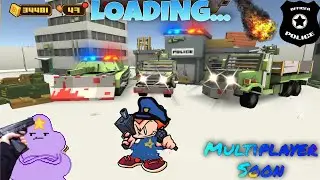 Moving Military Cars in the Police station | Multiplayer Update Soon 🚀 | BLOCKAPOLYPSE Zombie City