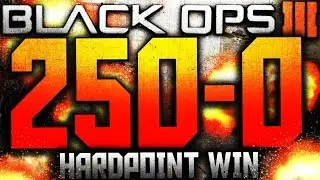 INSANE BO3 250-0 HARDPOINT WIN! DESTROYING A CLAN