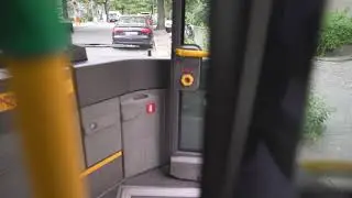 Germany, Berlin, bus 123 ride from Siemensdamm to Weltlingerbrücke