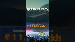 #tatamotors #Sierra #price #Launch at 11.49 Lakhs !!
