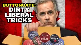 #BUTTONGATE Mark Carney Liberals Plant Fake Merch At Conservative Conference