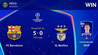 FC MOBILE. BARCELONA VS SLBenfica
