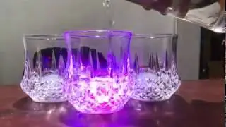 Liquid Activated LED Acrylic Cups