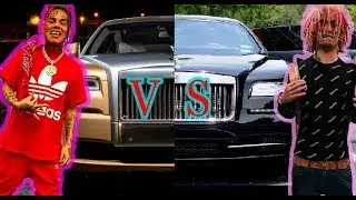 Tekashi 6ix9ine VS Lil Pump, car collection