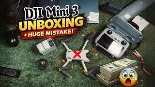 Распаковка дрона DJI Mini 3, часть 3 | Первая ошибка новичка
