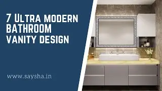 7 Ultra Modern Bathroom Vanity Designs | Beautiful Bath Vanity Cabinet Designs
