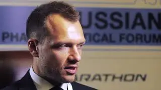 Interview with Vladimir Khristenko at the Russian Pharmaceutical Forum 2018