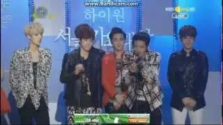 130131 KBS High1 Seoul Music Awards- EXO-K WIN ROOKIE AWARD!!