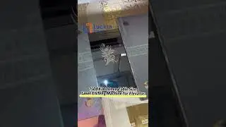 1500X3000mm Table Size Laser Etching Machine for Elevator#elevator#steelsurface #laseretching#cnc