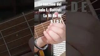 Lucio Battisti #lacanzonedelsole #free #chitarraecanzoni #fingerstyle #acustico #tutorial