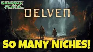 Delven Let's Play #1 - RPG, Turn Based Fights, Crafting, Factories??