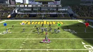 Madden 12 3v3 VFL Highlights New York Jets at Pittsburgh Steelers
