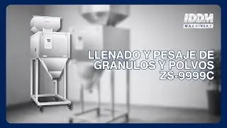 IDDM | M&aacute;quina semiautom&aacute;tica para llenado y pesaje de gr&aacute;nulos y polvos  ZS-9999C