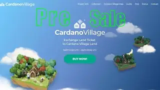 Cardano Village Pre Sale And Russia  Bitcoin Regulation I