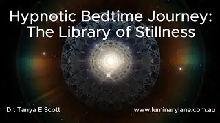 8D Hypnotic Bedtime Journey  |  The Library of Stillness  |  Deep Sleep, Anxiety Relief, Calm