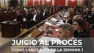 Resumen primera semana del juicio al 'proc&eacute;s': del alegato pol&iacute;tico de Junqueras a los cortes a VOX