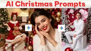 How to Do the Candy Cane AI Photo Trend | AI Chritmas Photo Trend | Chatgpt Christmas Holiday Prompt
