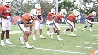 2018 Spring Ball | Day Six | Coach Thomas Brown Mic'd Up